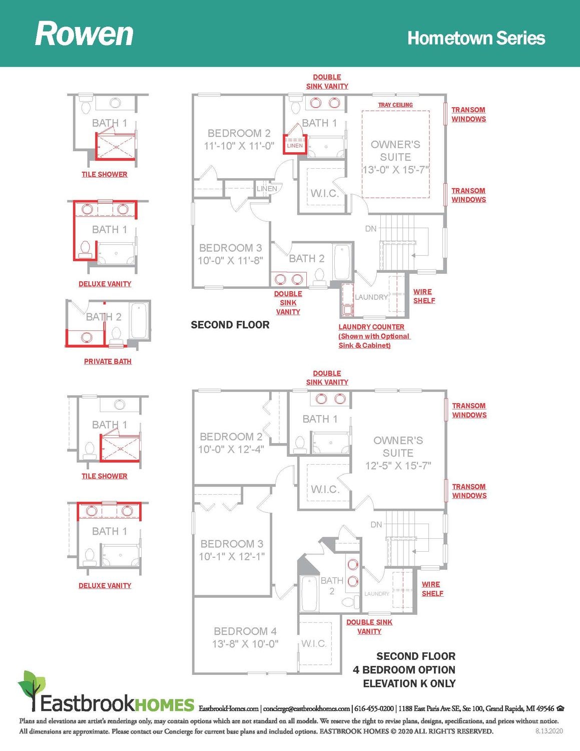 EastBrook Homes Floor Plan Image